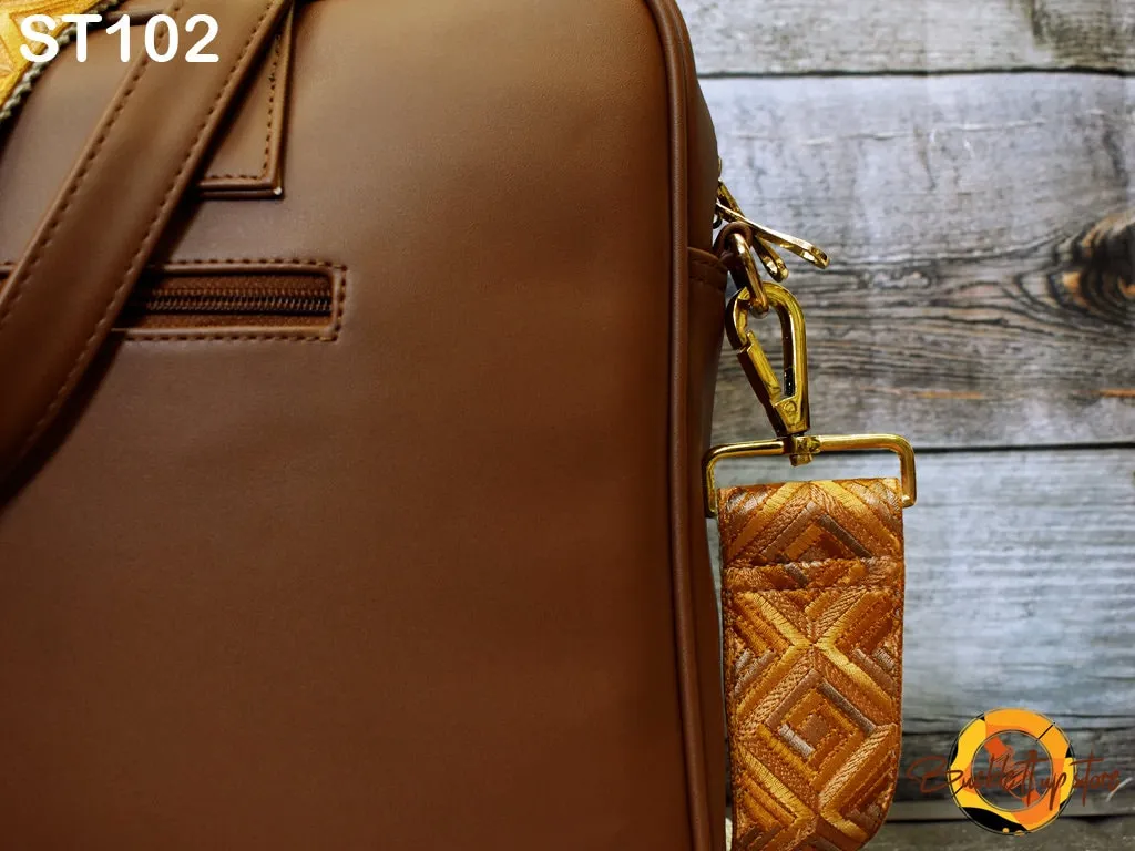 Embroidered Purse Strap Crossbody Strap for Purses Tote Bags Strap Embroidery Replacement Strap Boho Guitar Strap Handbag Strap gift for her