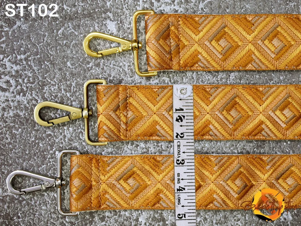 Embroidered Purse Strap Crossbody Strap for Purses Tote Bags Strap Embroidery Replacement Strap Boho Guitar Strap Handbag Strap gift for her