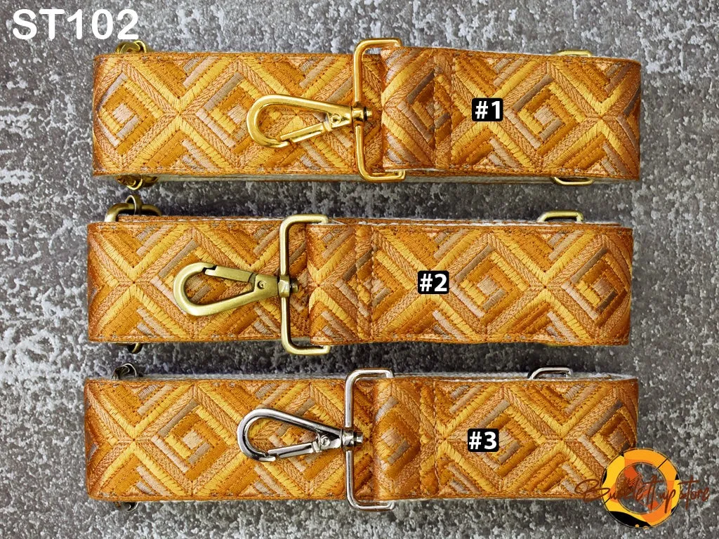 Embroidered Purse Strap Crossbody Strap for Purses Tote Bags Strap Embroidery Replacement Strap Boho Guitar Strap Handbag Strap gift for her