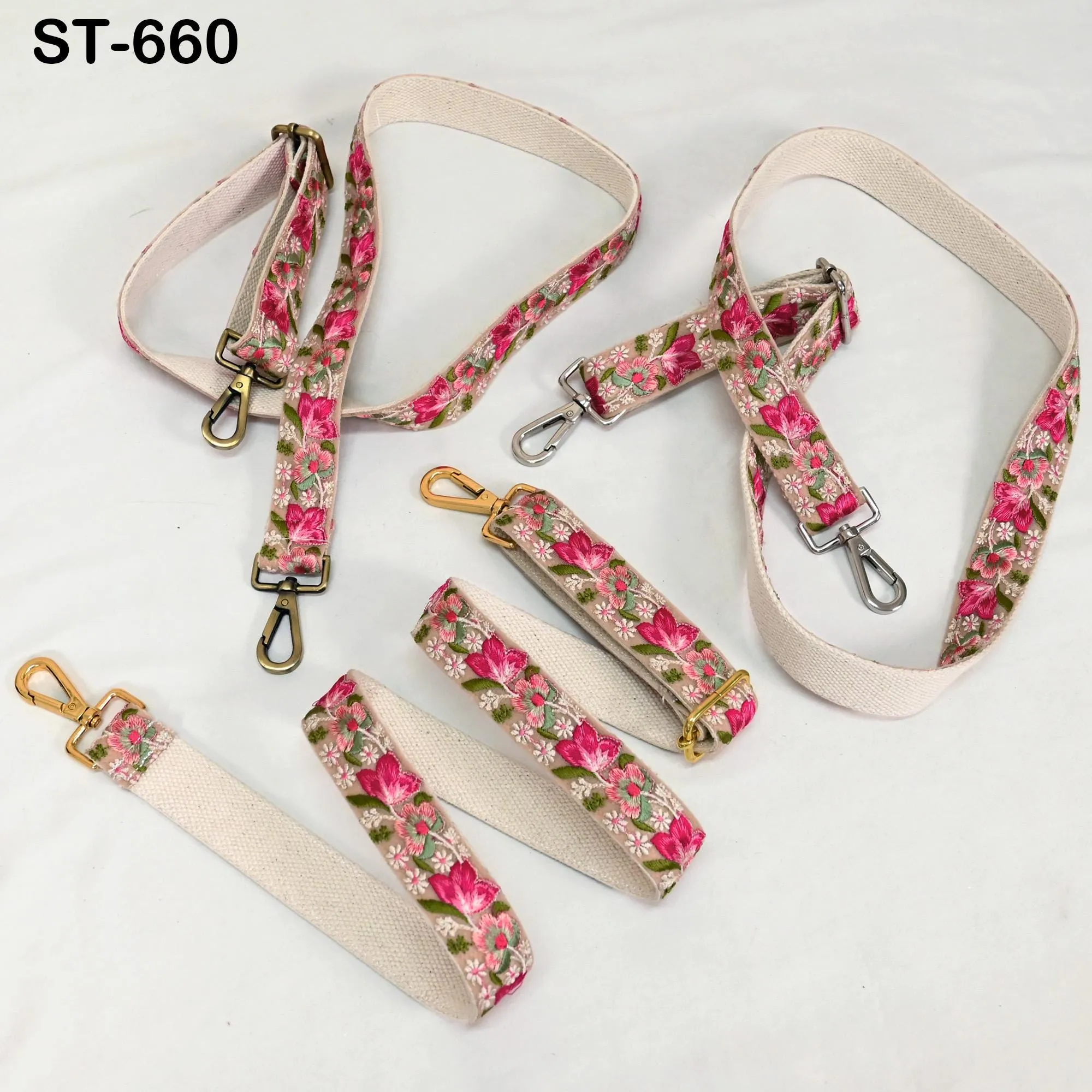 Embroidery Replacement Strap Purse Strap Crossbody Strap for Purses Embroidered Boho Bags Strap Boho Guitar Strap Handbag Strap gift for Mom