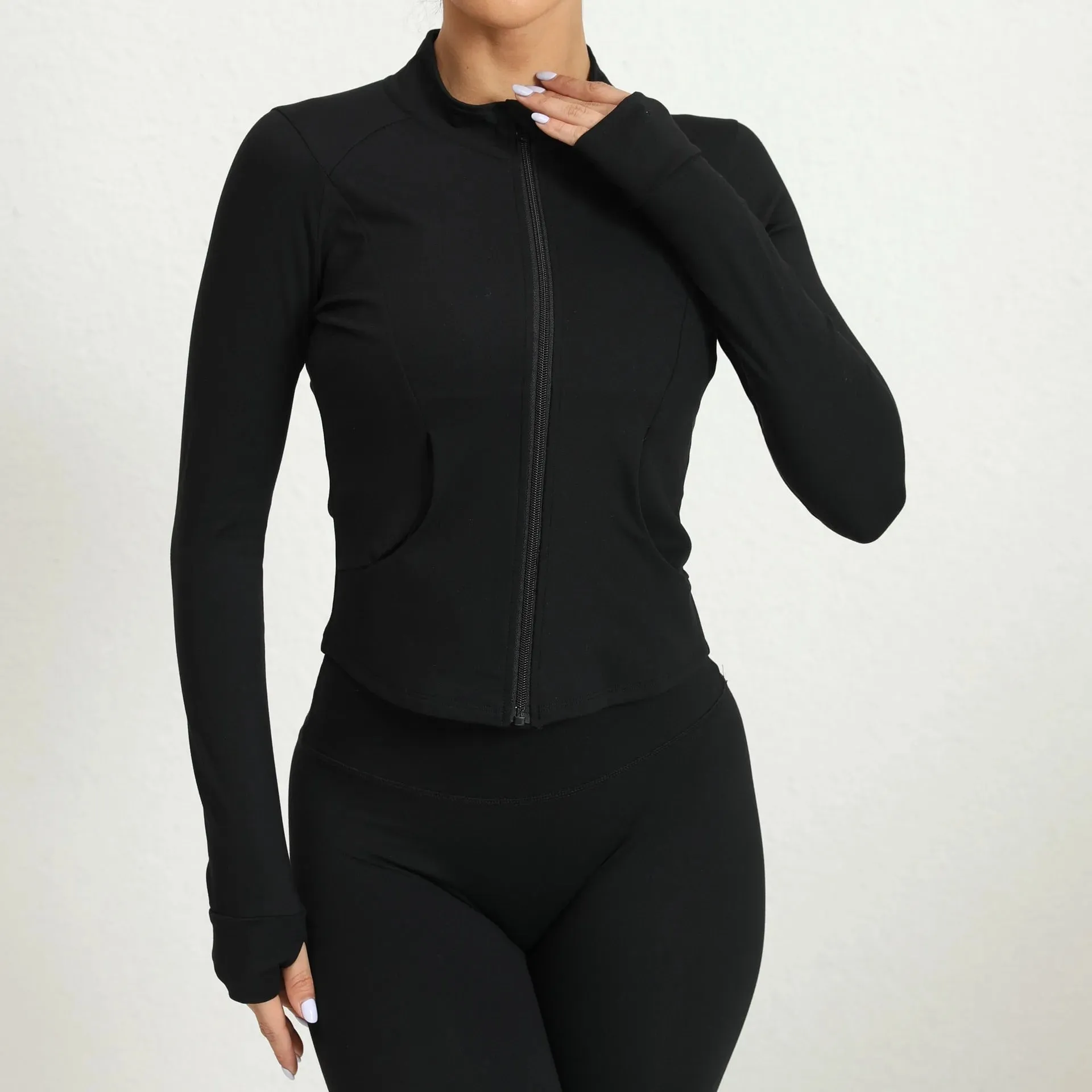 Emery Zip Longsleeve top