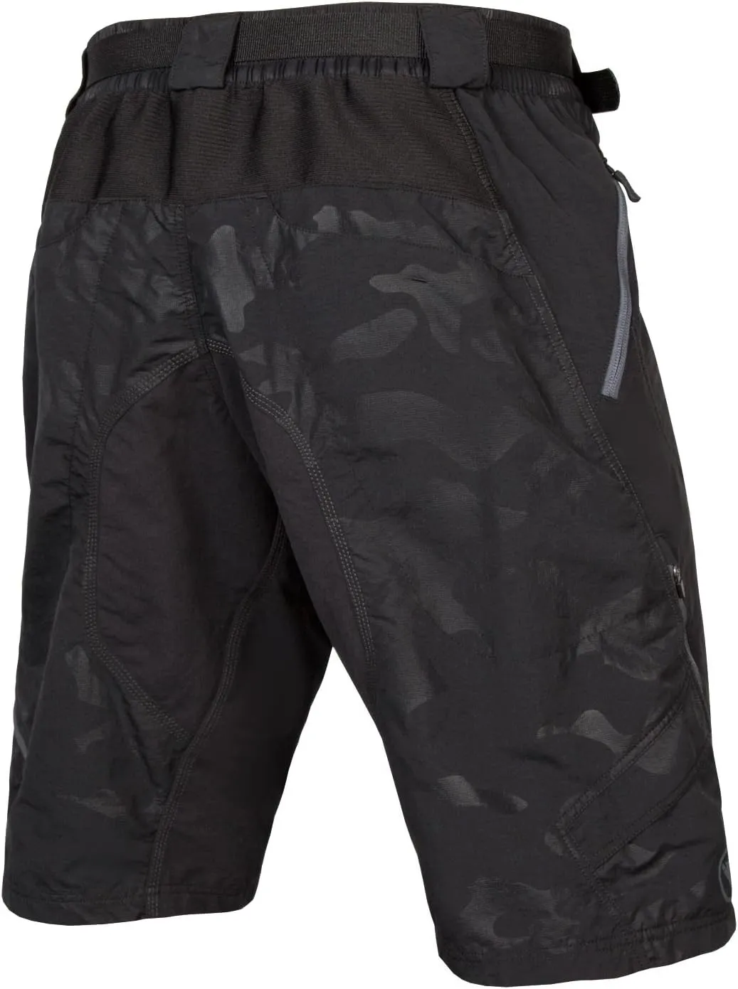 Endura Mens Hummvee Mountain Bike Baggy Cycling Short with Liner Black Camo 2022, Small