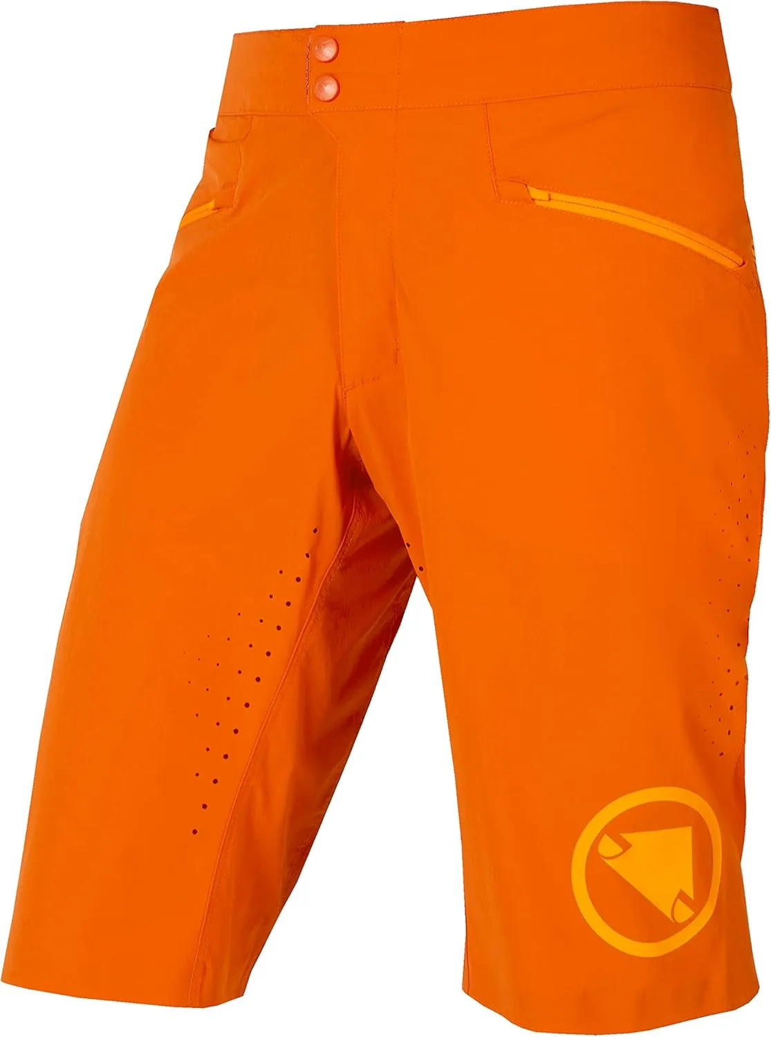 Endura Mens SingleTrack Mountain Bike Baggy Cycling Short Lite Short Length - Harvest, Large