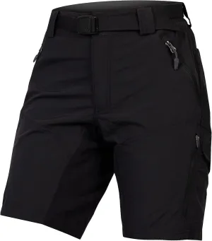 Endura Womens Hummvee Mountain Bike Baggy Cycling Short with Liner Shorts - Black, Small