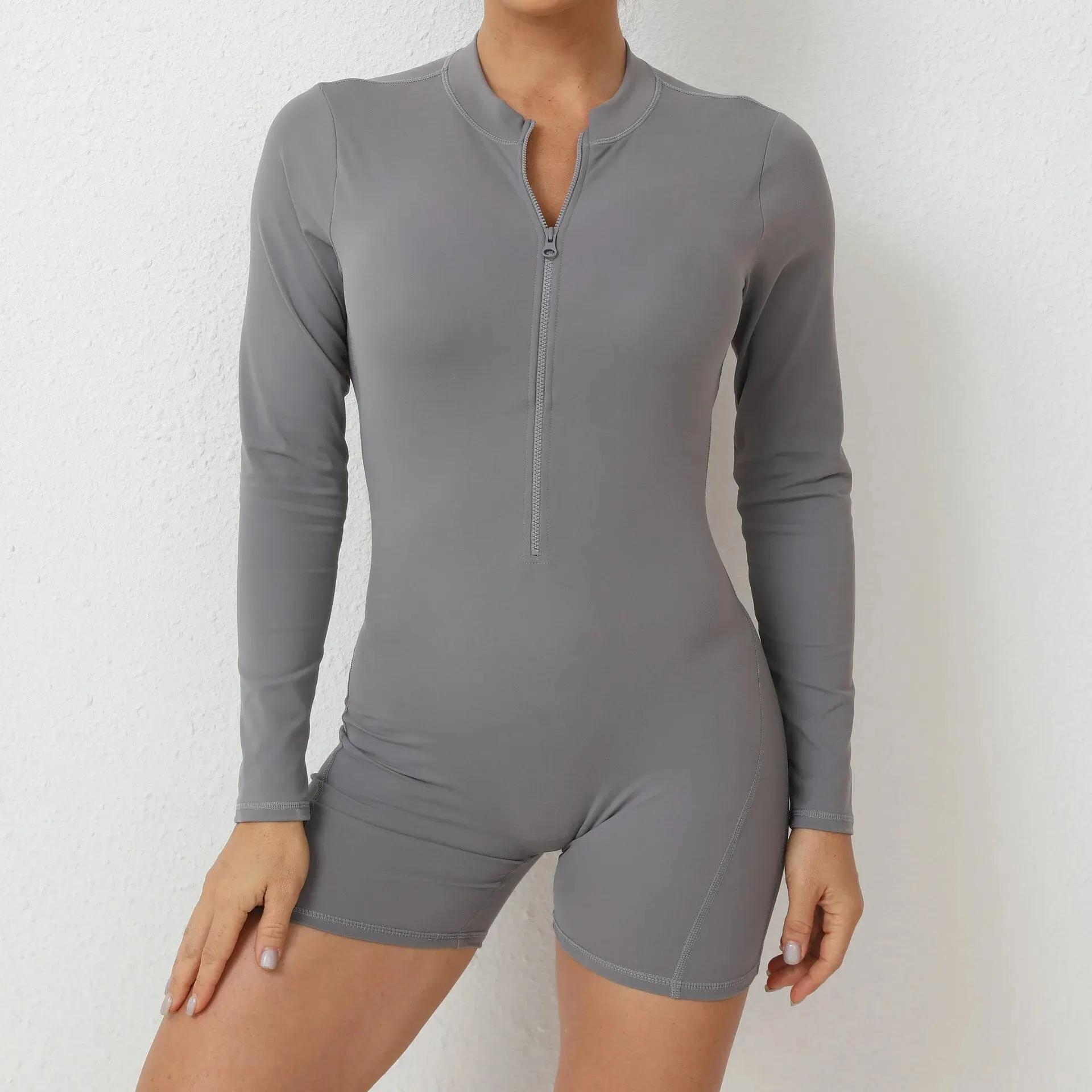 Essential Open Back Scrunch Romper