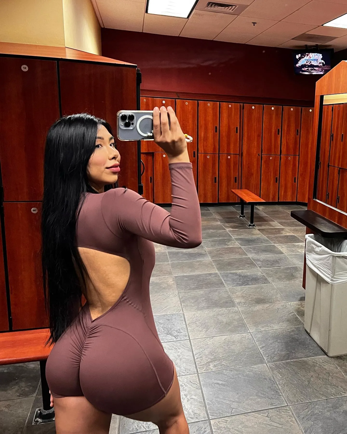 Essential Open Back Scrunch Romper