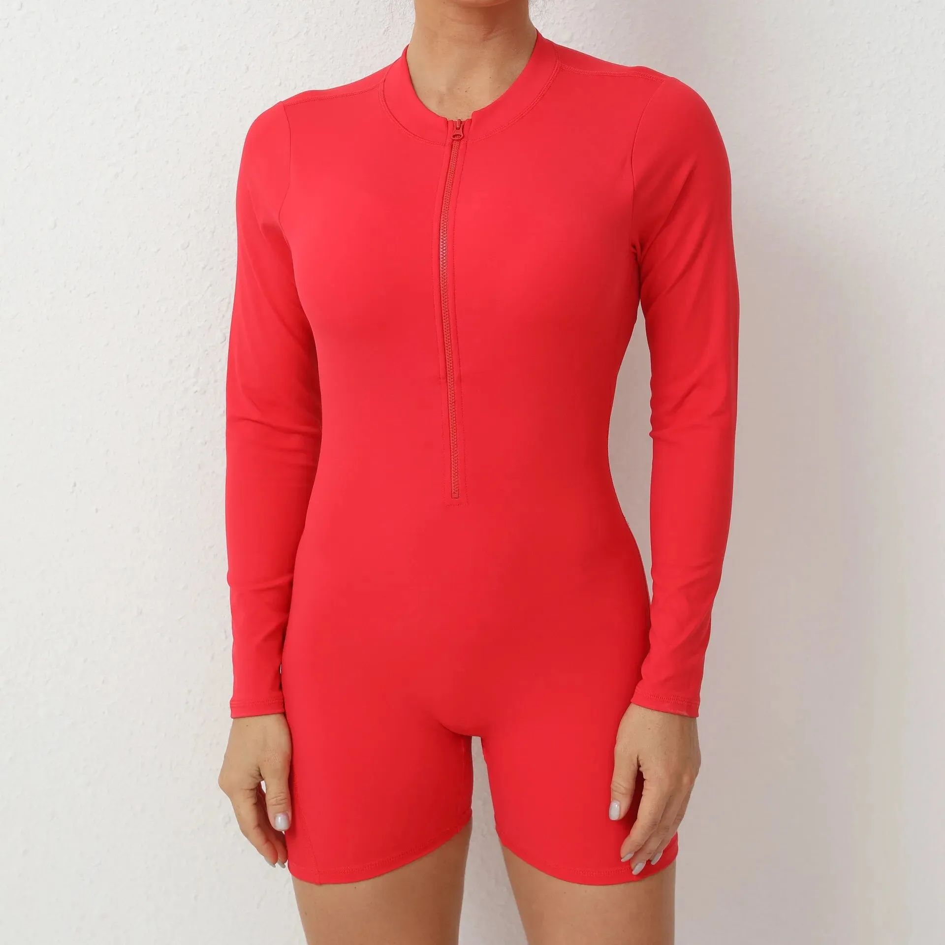 Essential Open Back Scrunch Romper
