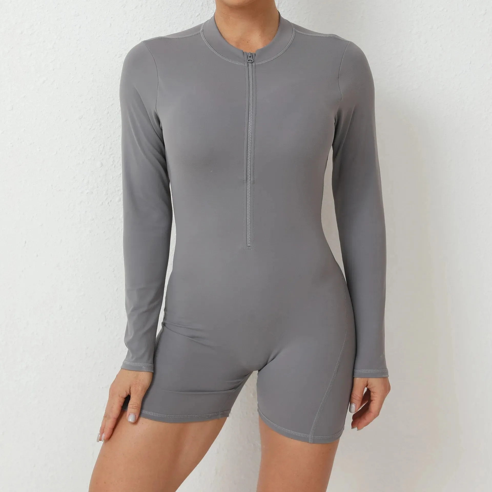 Essential Open Back Scrunch Romper