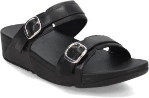 FitFlop Women's LULU Adjustable Leather Slides