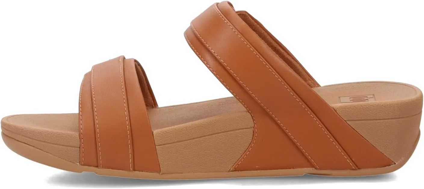 FitFlop Women's LULU Adjustable Leather Slides