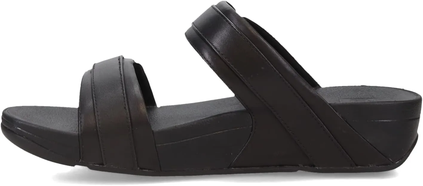 FitFlop Women's LULU Adjustable Leather Slides