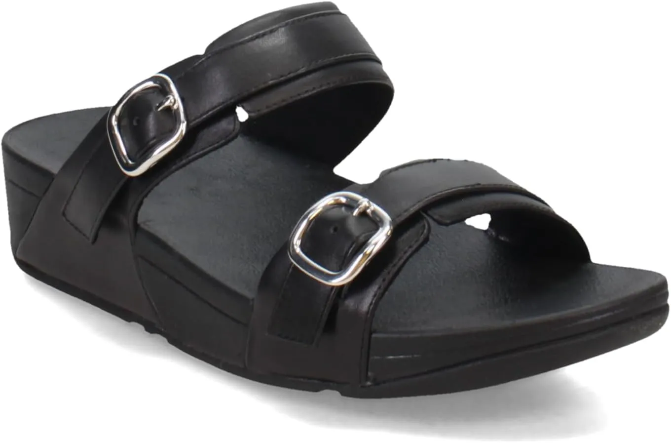 FitFlop Women's LULU Adjustable Leather Slides