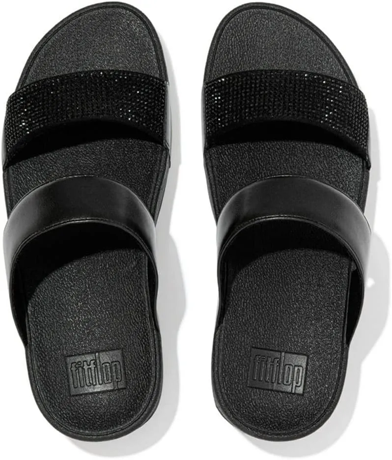 Fitflop Women's Lulu Crystal Embellished Slides
