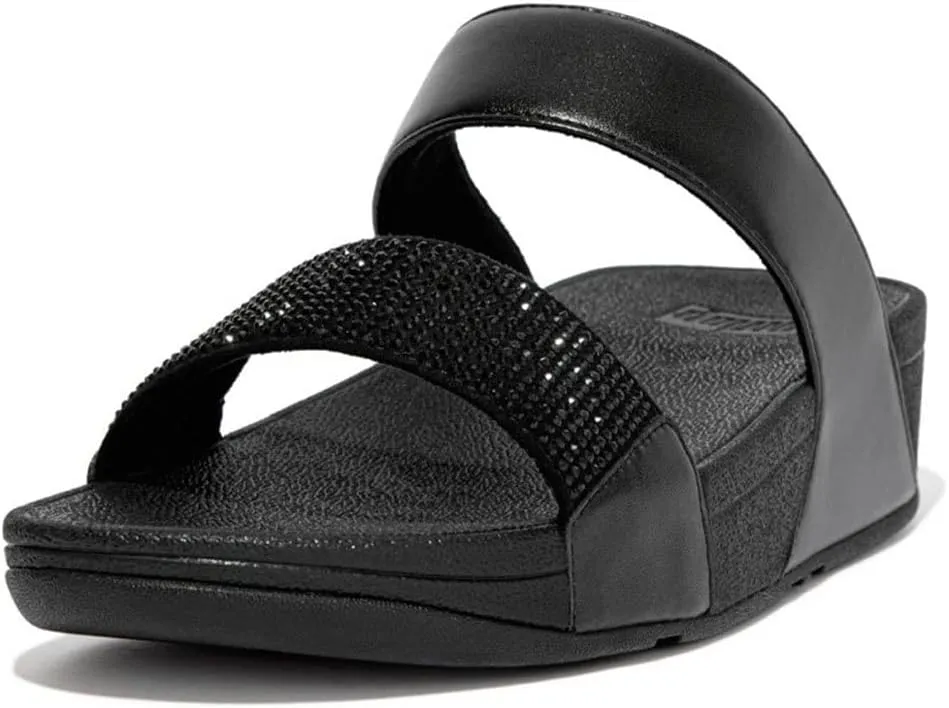 Fitflop Women's Lulu Crystal Embellished Slides