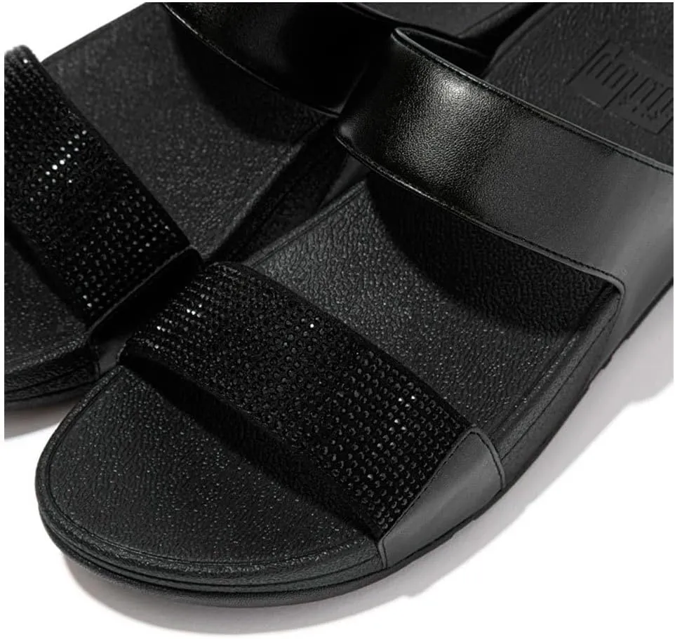 Fitflop Women's Lulu Crystal Embellished Slides