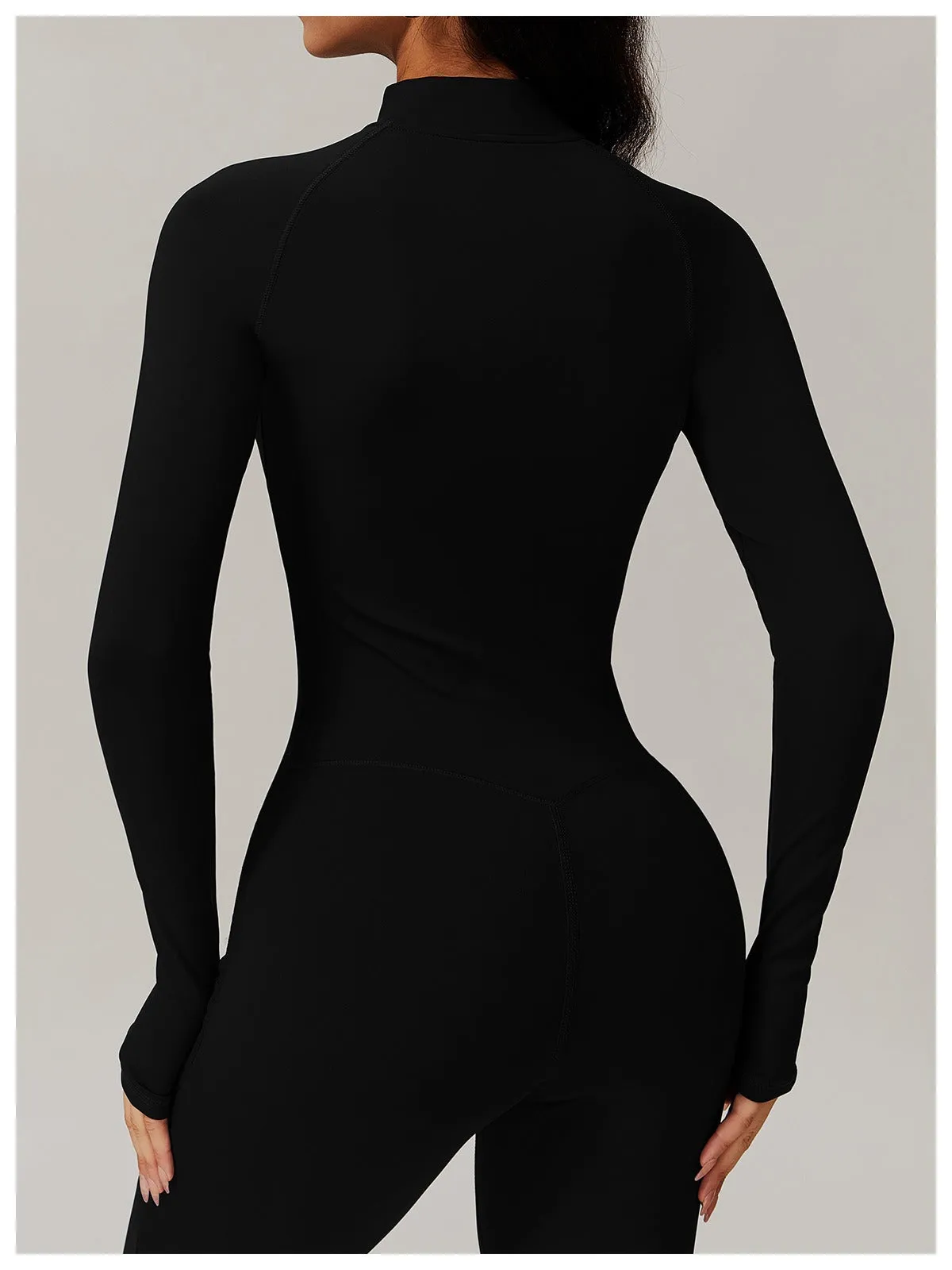 Fleeced Warm Longsleeve Jumpsuit (Size down)