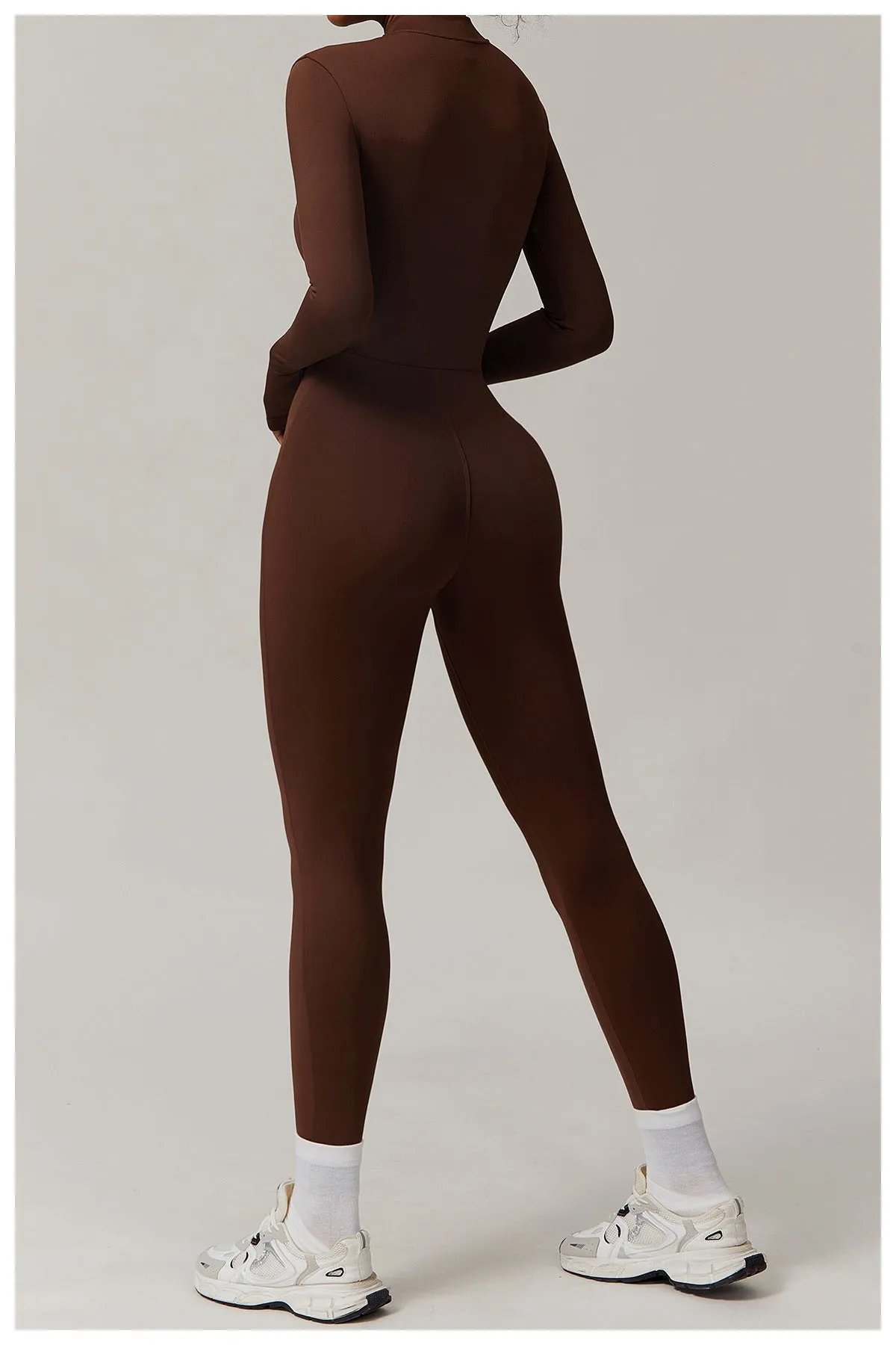 Fleeced Warm Longsleeve Jumpsuit (Size down)