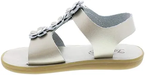 FOOTMATES Jasmine and Eco-Jasmine Waterproof Sandals for Girls and Boys with Slip-Resistant, Non-Marking Outsole and Strap Closure for Infants, Toddlers, and Kids Ages 0-12