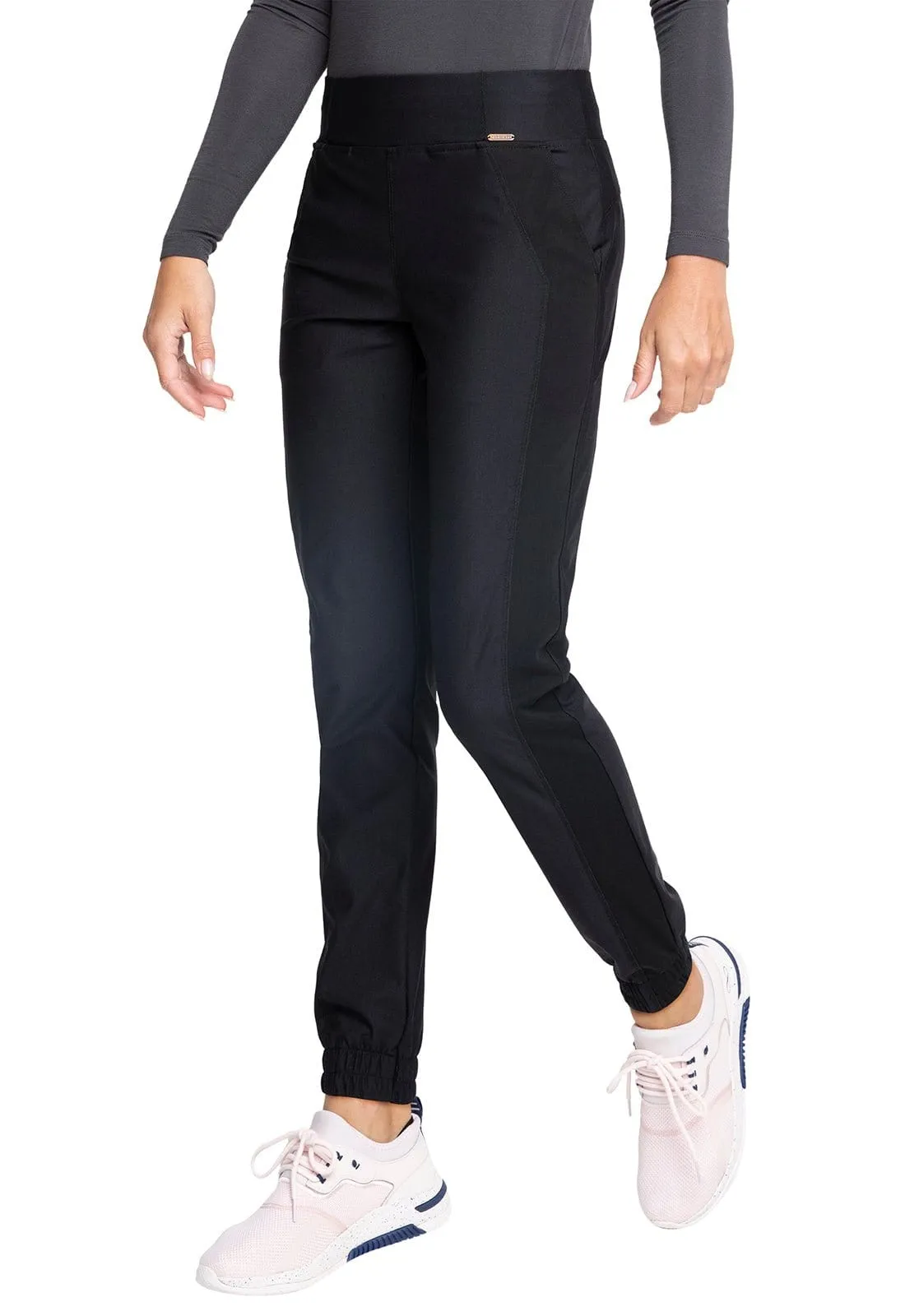 Form by Cherokee Scrubs Pull-on Jogger Black