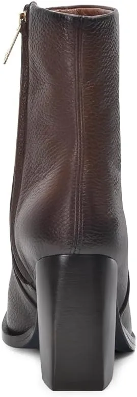 FRANCO CUADRA Women's Bootie in Genuine Deer Leather Brown