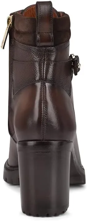 FRANCO CUADRA Women's Bootie in Genuine Leather with Laces