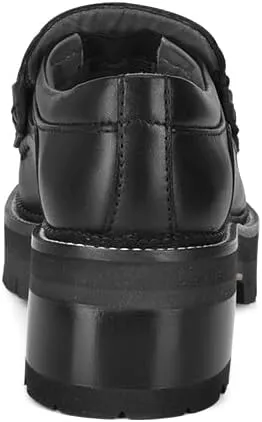 FRANCO CUADRA Women's Slip On Moccasin in Genuine Stingray Leather Black