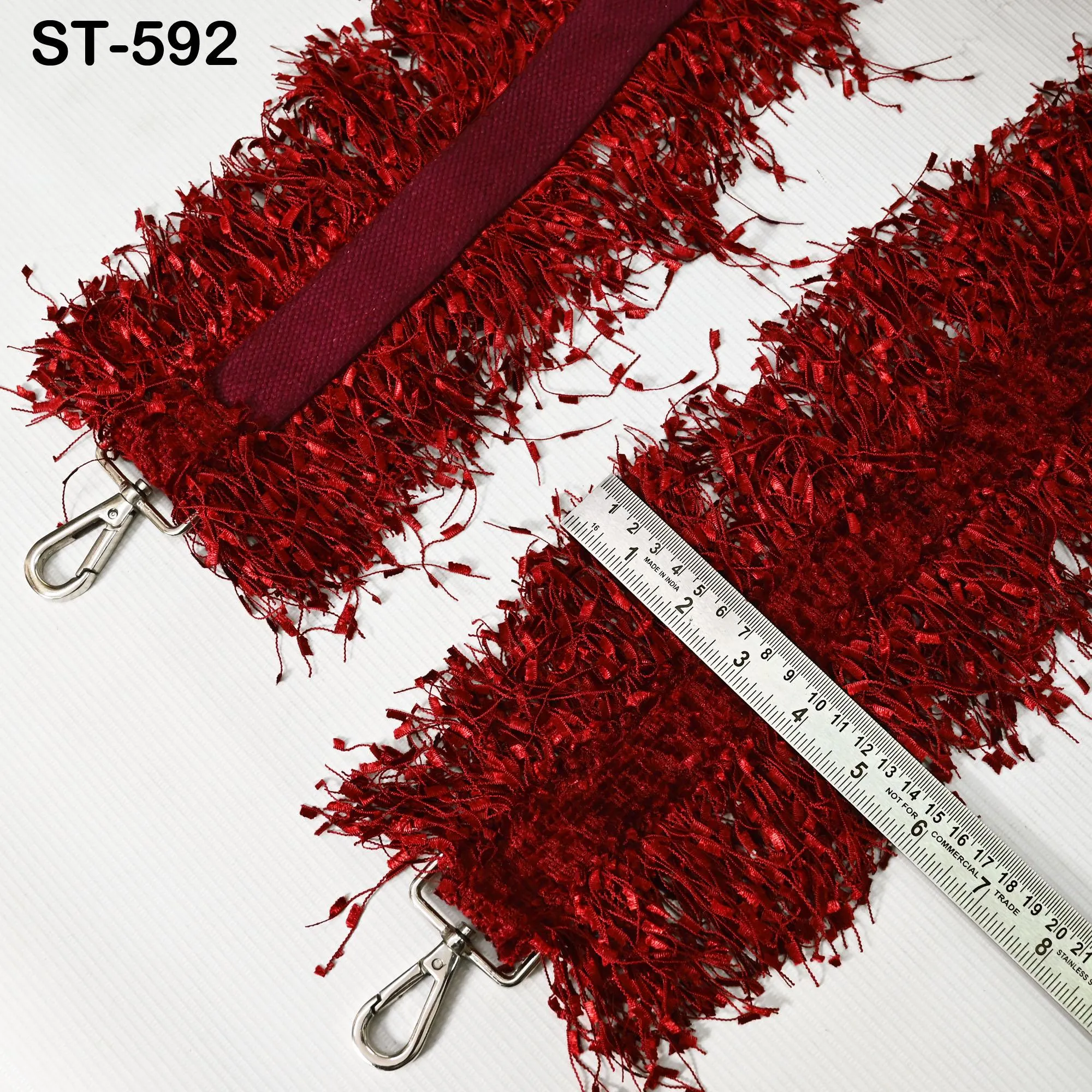 Fringes Replacement Guitar Strap without Adjustable Handbag Boho Bag Strap Camera Strap Embroidery Crossbody Strap Purses Gift for Daughter