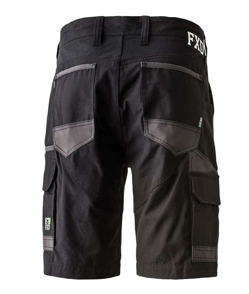 FXD Men's WS-1 Original Cargo Work Shorts - Black
