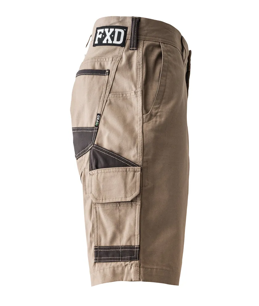FXD Men's WS-1 Original Cargo Work Shorts - Khaki