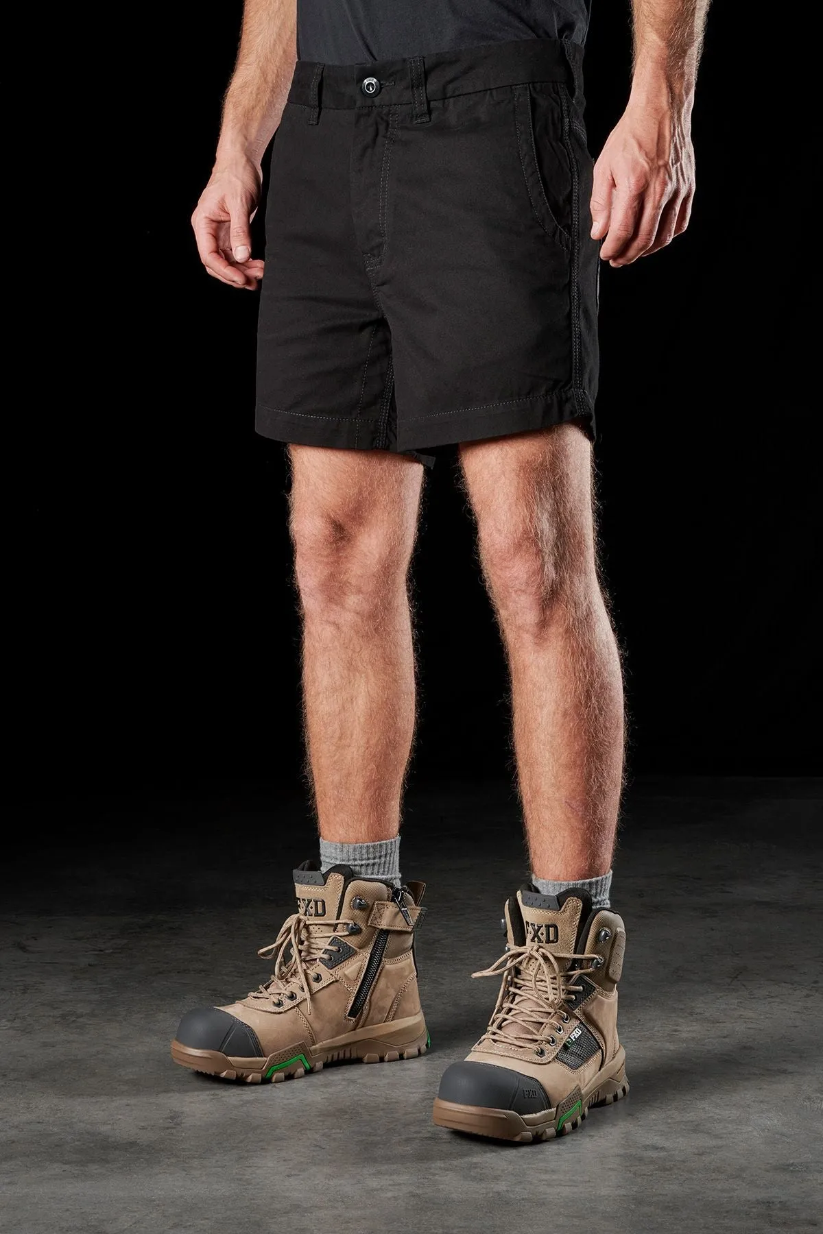 FXD Men's WS-2 Short Work Shorts - Black