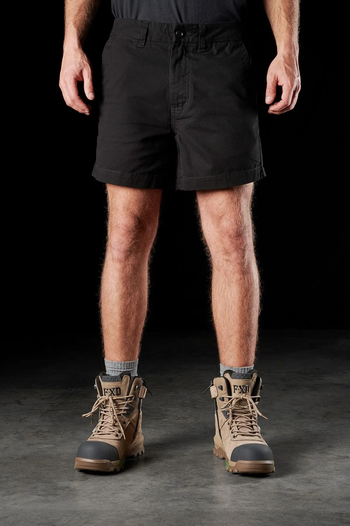 FXD Men's WS-2 Short Work Shorts - Black