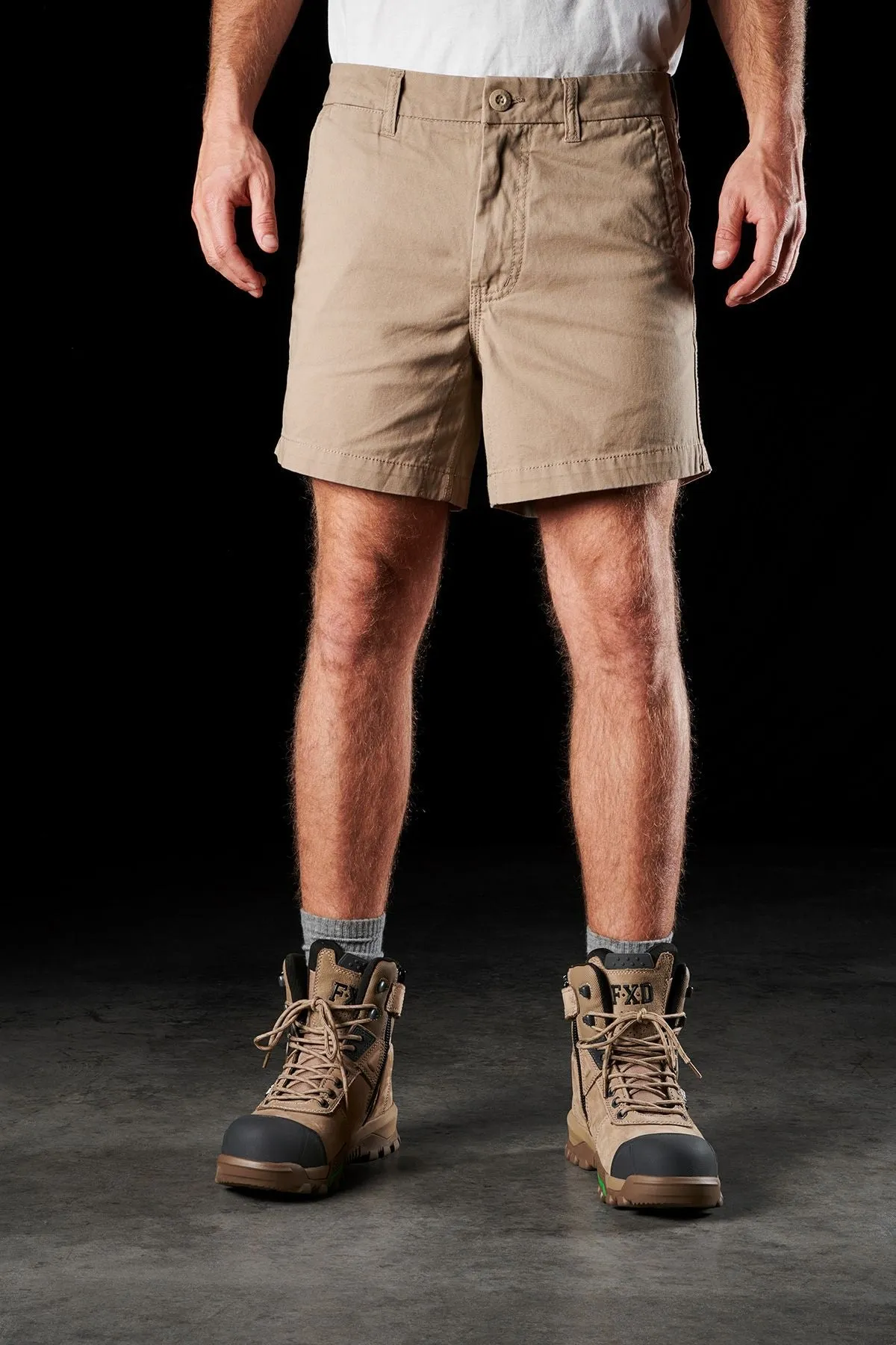 FXD Men's WS-2 Short Work Shorts - Khaki