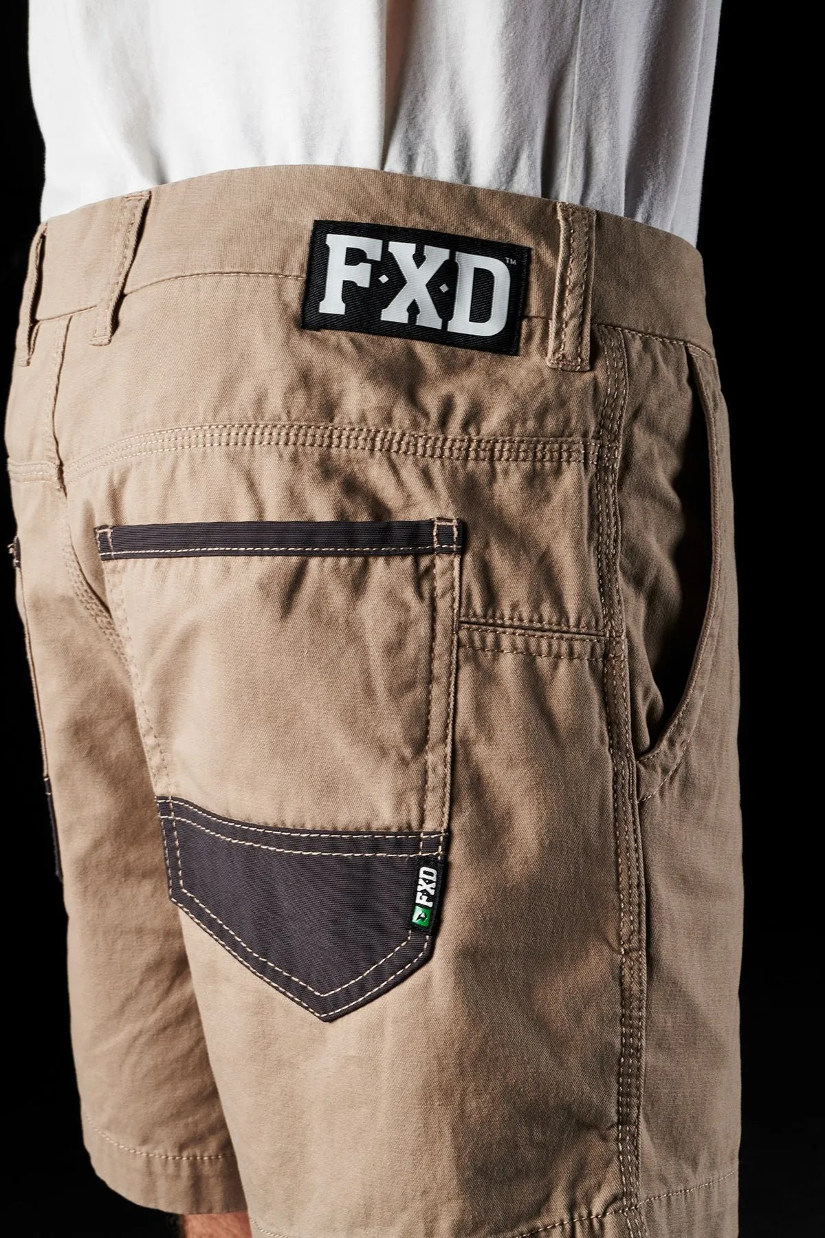FXD Men's WS-2 Short Work Shorts - Khaki