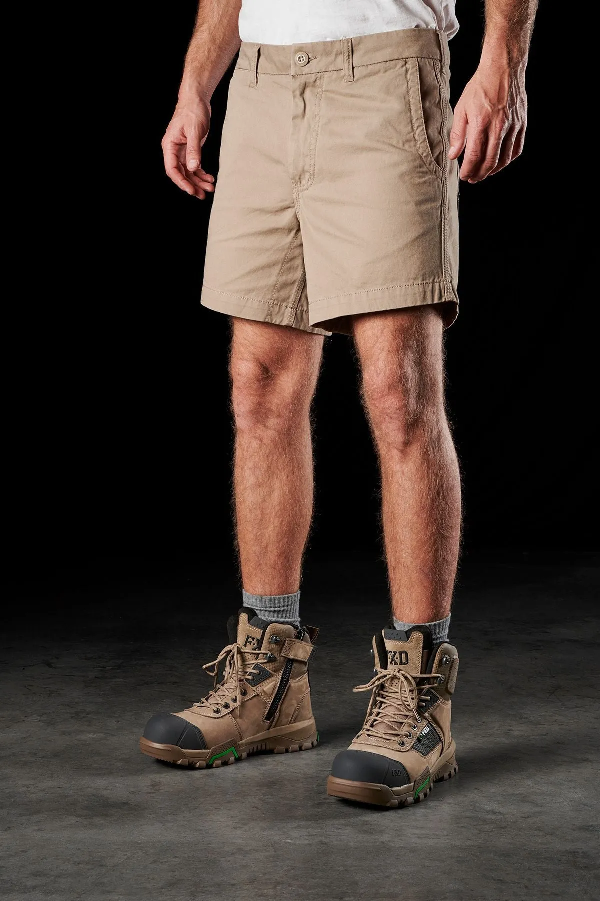 FXD Men's WS-2 Short Work Shorts - Khaki