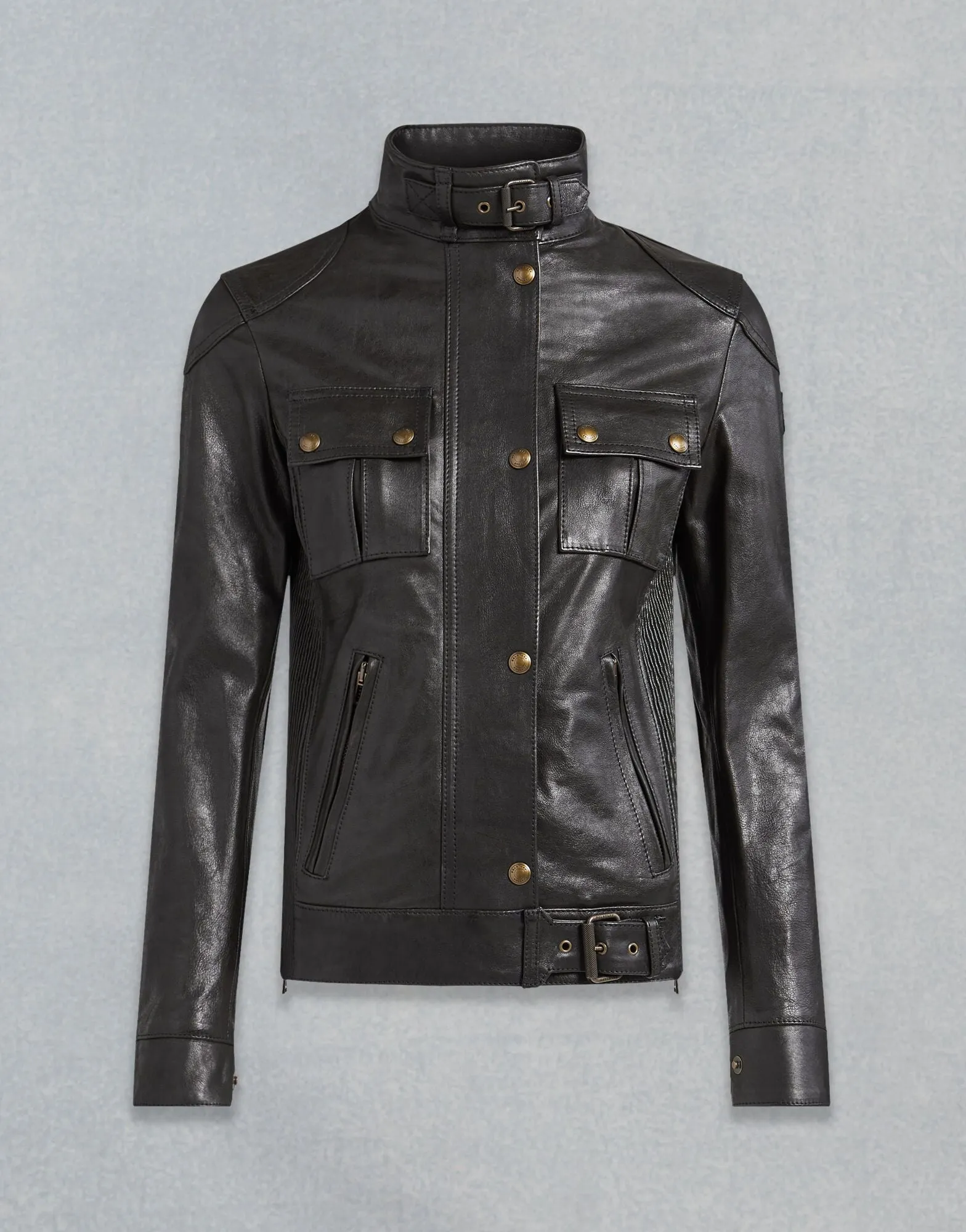 GANGSTER BELSTAFF LEATHER Get it before it's All-encompassing selection JACKET