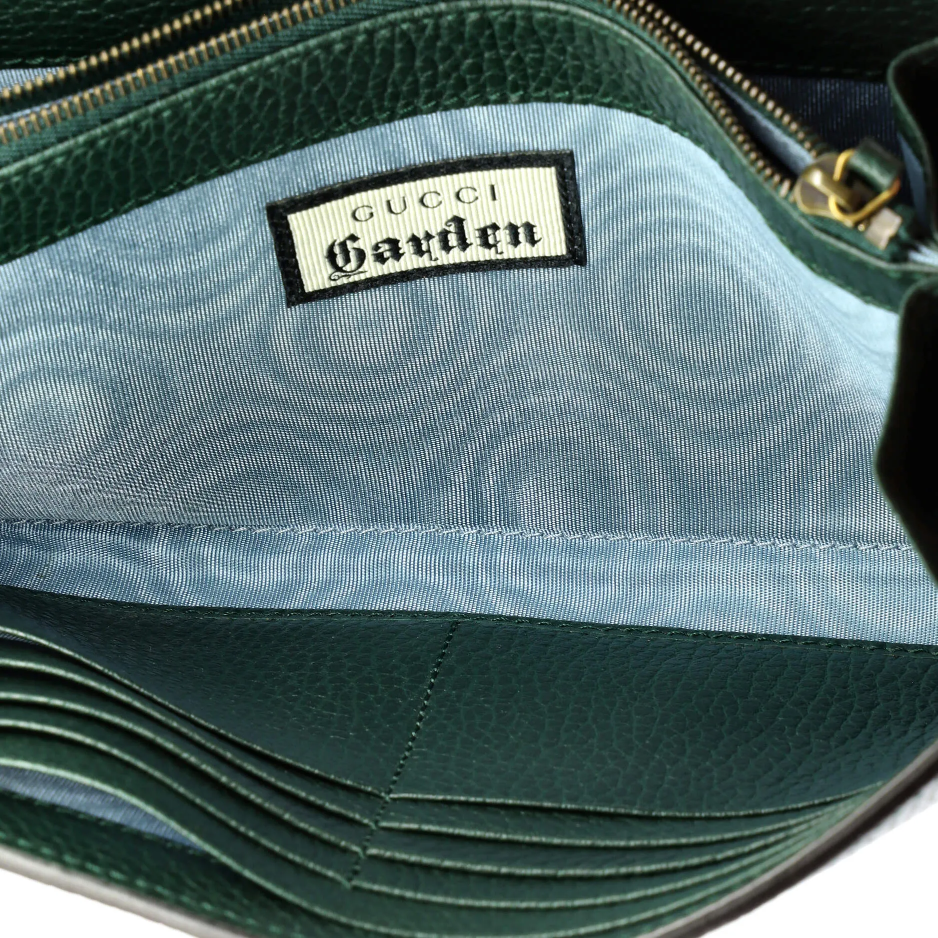 Garden Dionysus Chain Wallet Embellished Leather