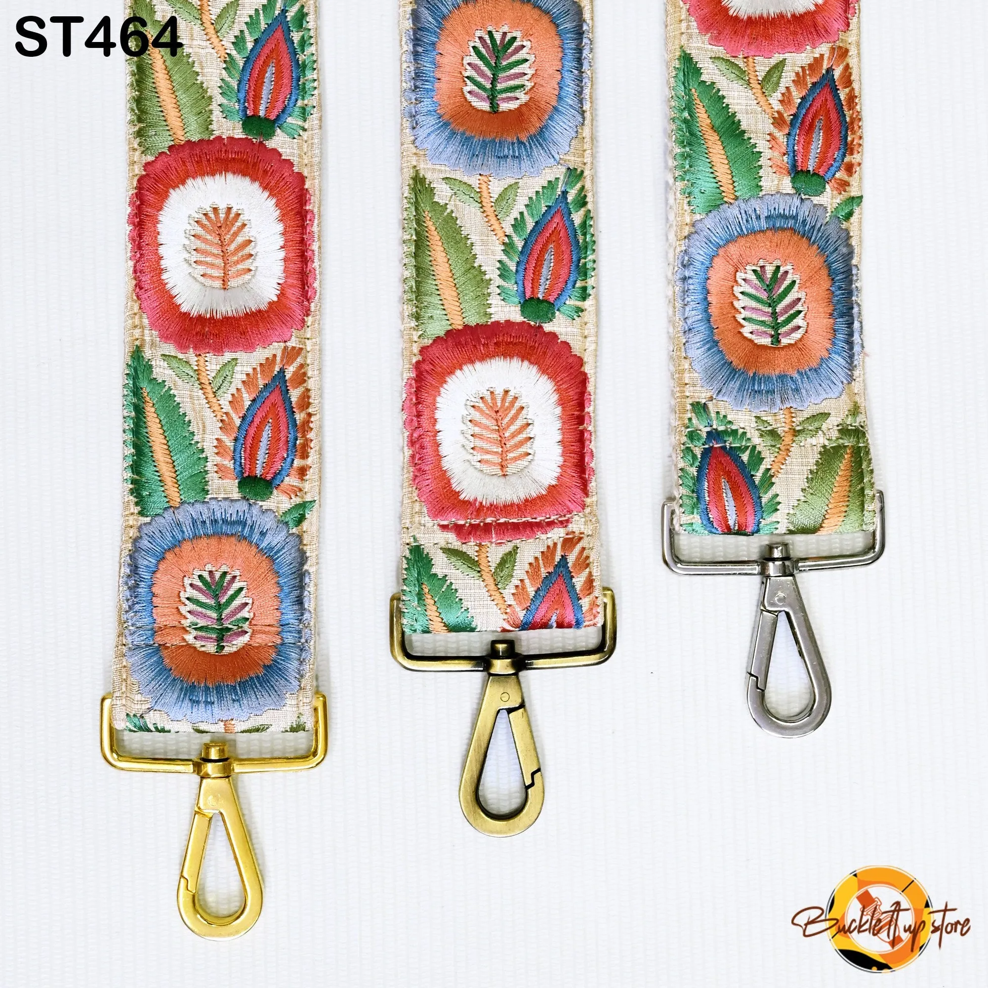 Gift Friend Crossbody Boho Sling Bag Strap for Purses Embroidery Adjustable Guitar Strap Replacement Handbag Strap Embroidered Camera Strap