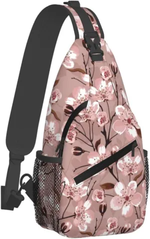 Gnomes Sunflower Chest Bags Crossbody Sling Bag Shoulder Bag Travel Hiking Daypack For Men Women
