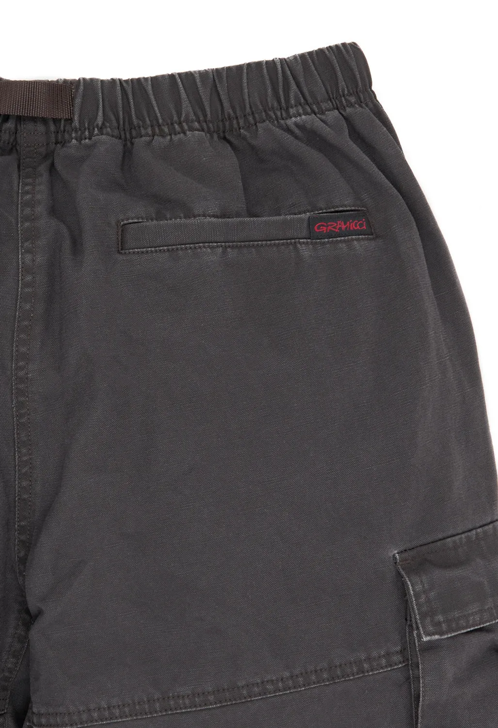 Gramicci Men's Canvas Outback Shorts - Deep Brown