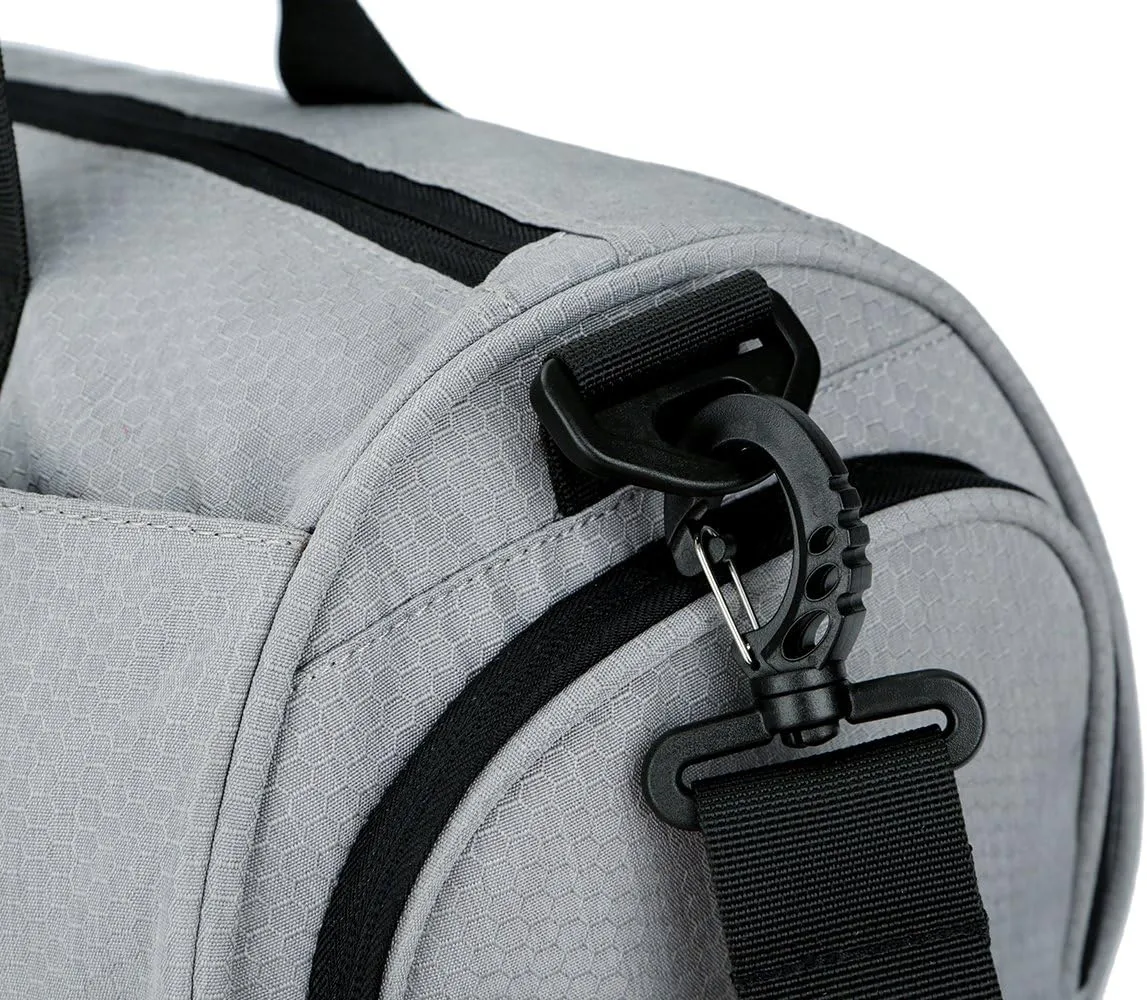 Gym Sports Small Duffel Bag for Men and Women with Shoes Compartment - Mouteenoo