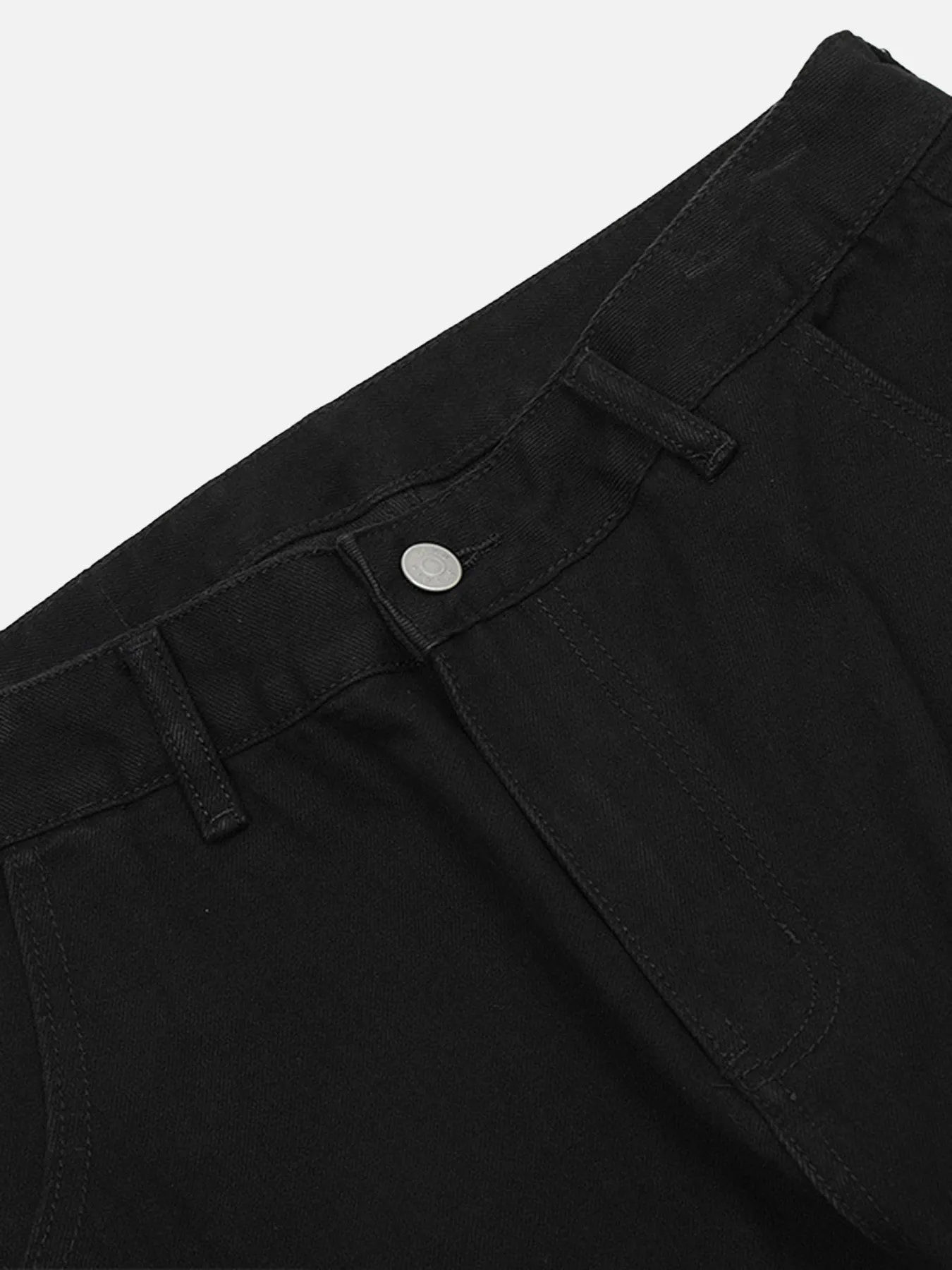 High Street Strappy Design Micro Jeans - 1650