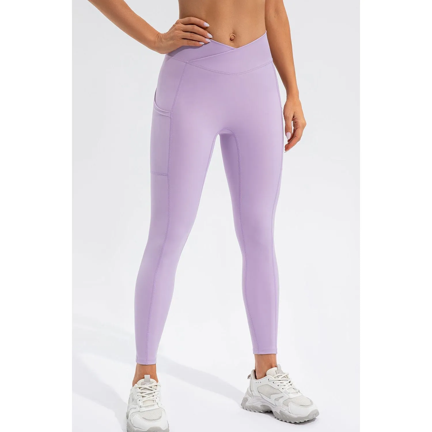 High Waist Active Leggings with Pockets