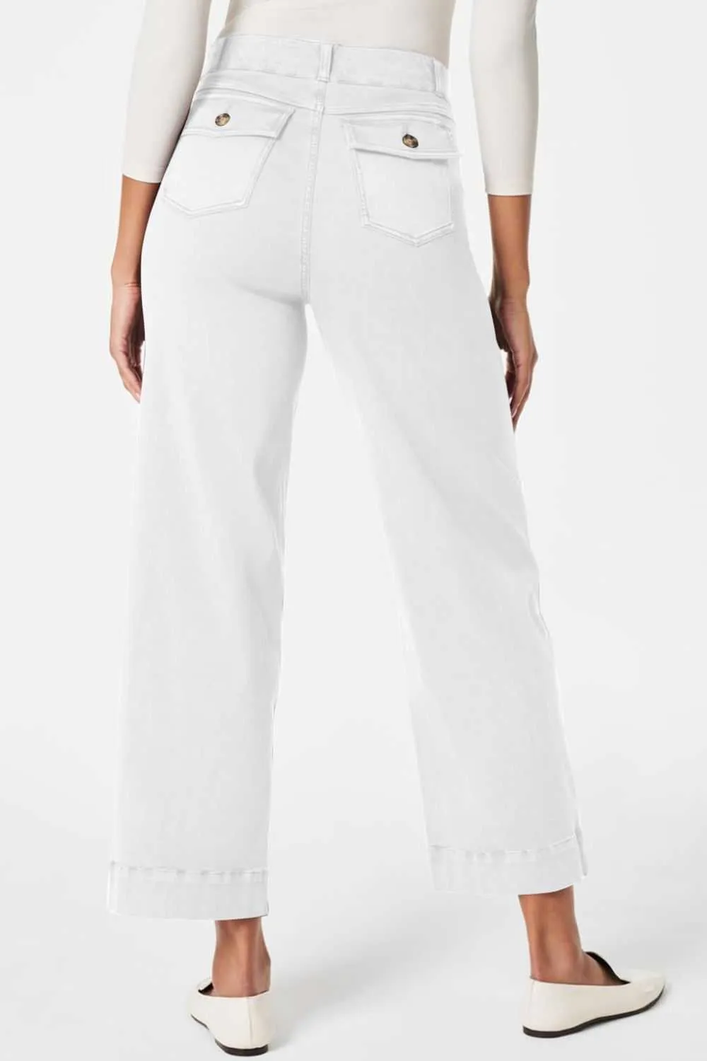 High Waist Jeans with Pockets