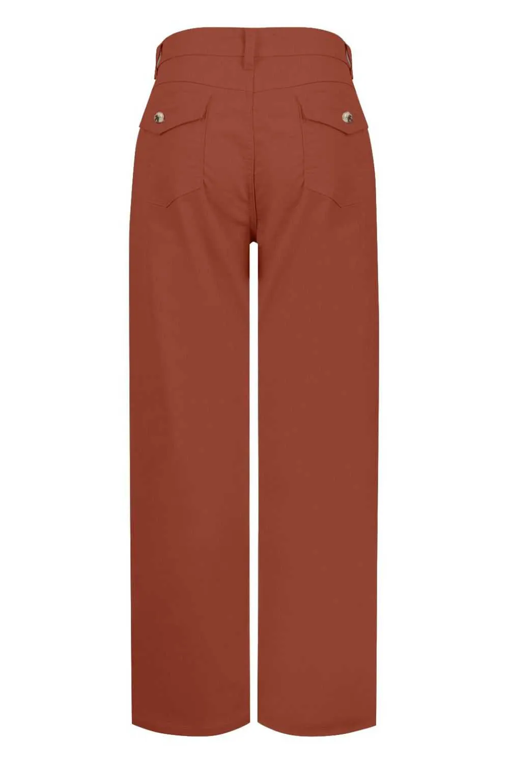 High Waist Jeans with Pockets