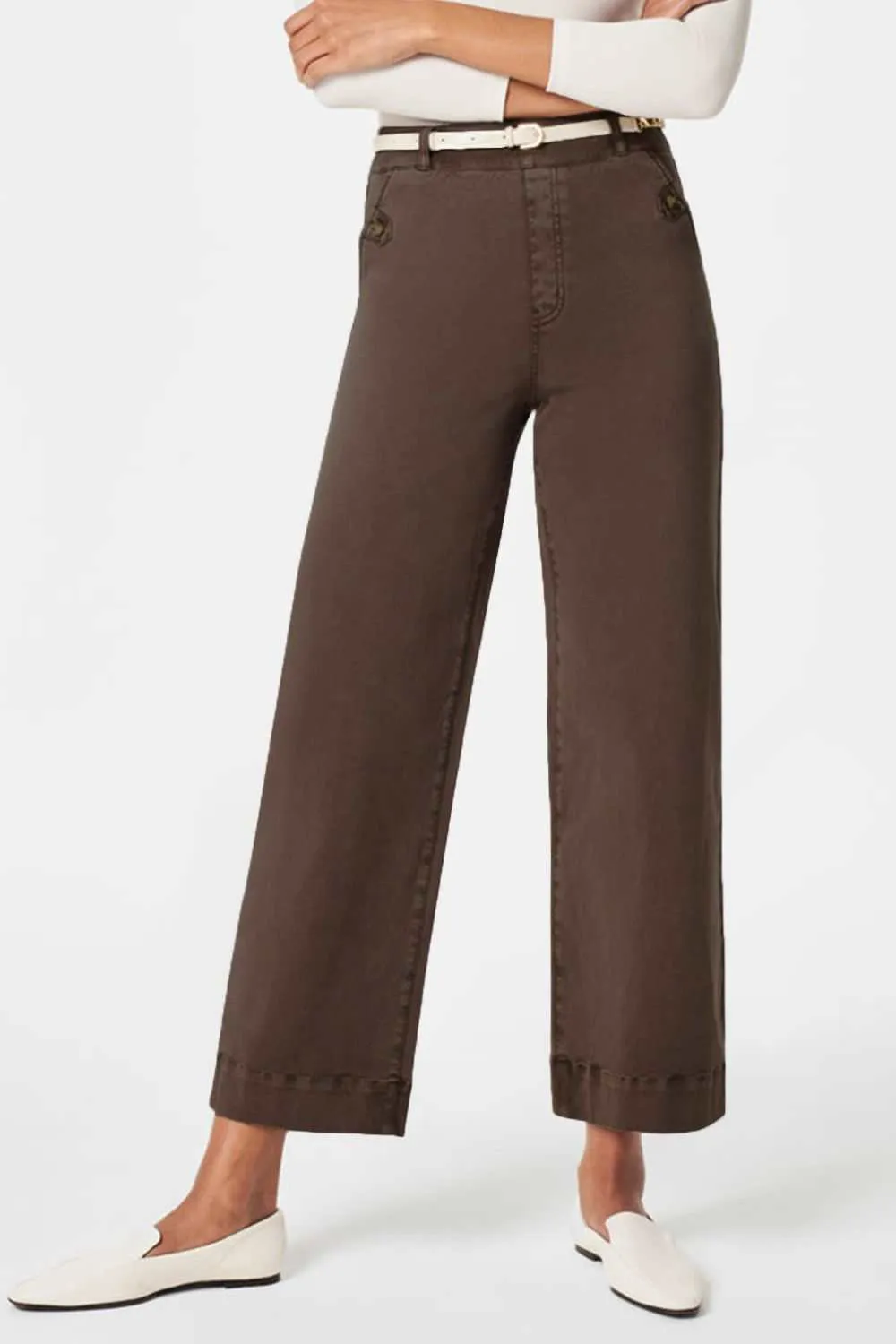 High Waist Jeans with Pockets