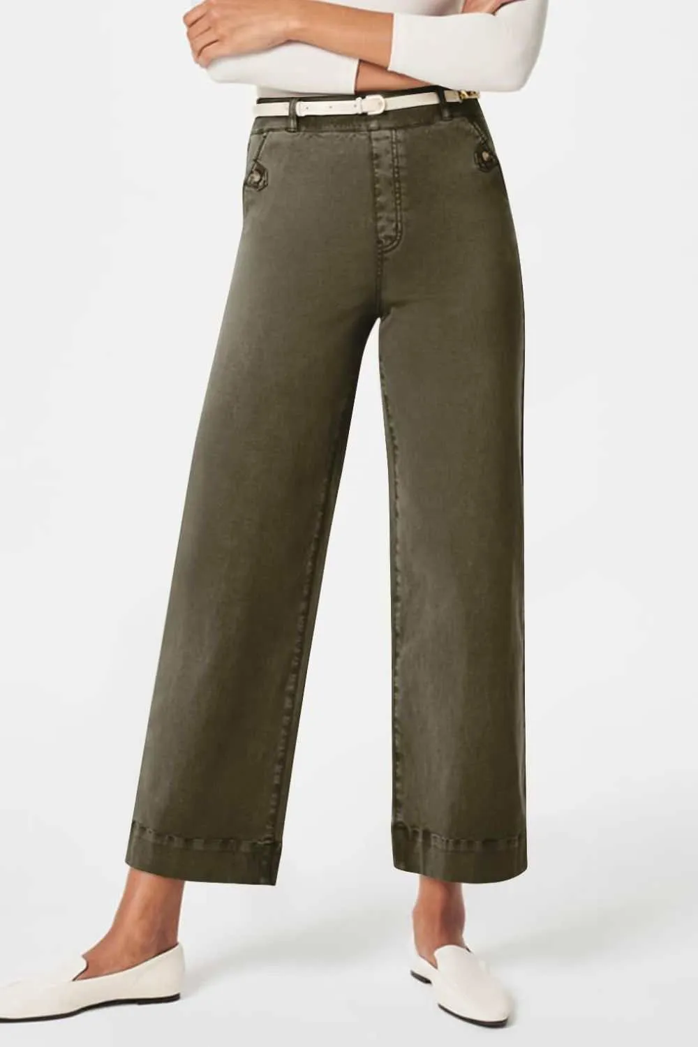 High Waist Jeans with Pockets