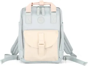Himawari School Waterproof Backpack 14.9 inch College Vintage Travel Bag for Women and Men,14 inch Laptop for Student (HIM 200-02#)