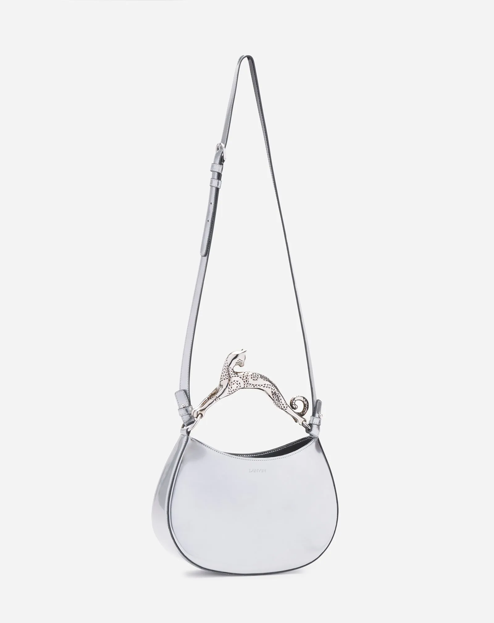 HOBO CAT METALLIC LEATHER BAG