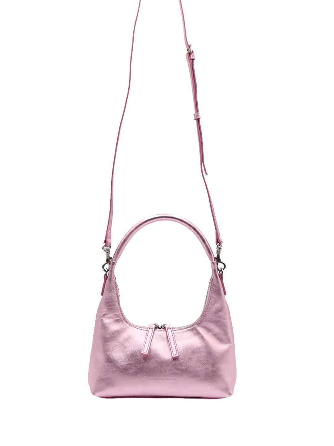 Hobo mini   strap pink metallic pink