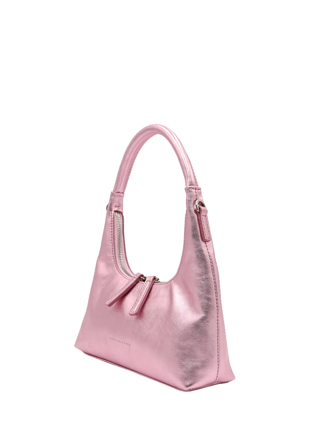 Hobo mini   strap pink metallic pink